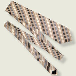 Cornali Italy 100% Silk Striped Tie